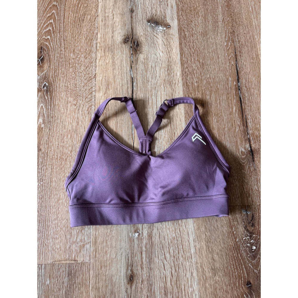 Oner Active Classic Lounge Bralette Purple Mauve Racerback Sports BraSize XS
